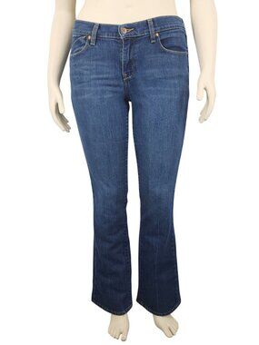 Women's Old Navy The Flirt Bootcut Stretch Denim Jeans Dark Wash Size 12 Regular